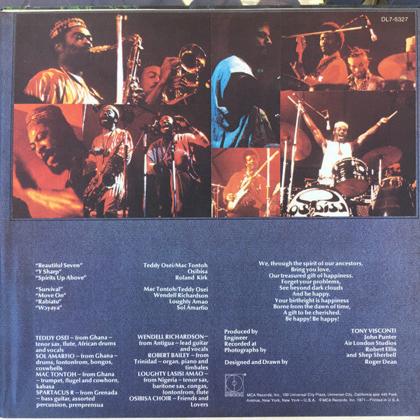 Osibisa : Woyaya (LP,Album)