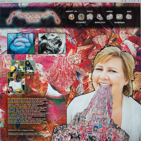 BxSxRx / Parlamentarisk Sodomi : Untitled / Small Acts Of Pig (LP,Limited Edition,Reissue)