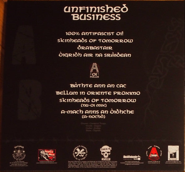 Oi Polloi : Unfinished Business (LP)