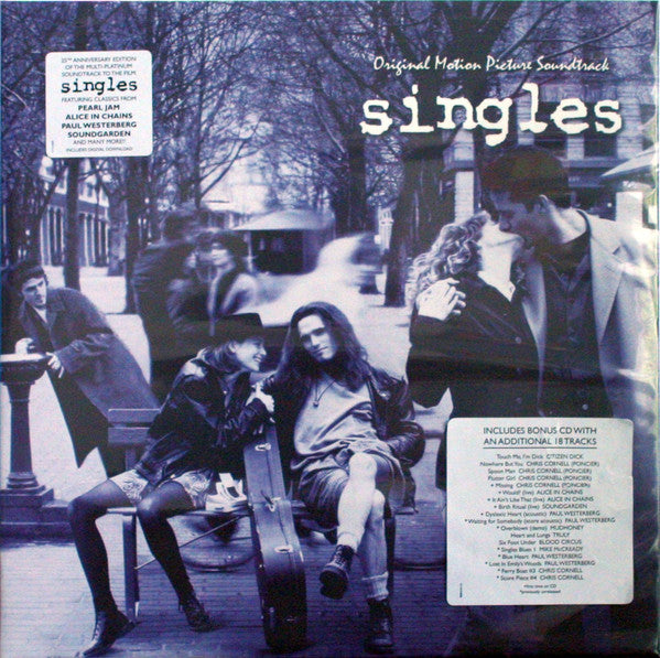 Various : Singles - Original Motion Picture Soundtrack (LP,Compilation,Reissue)