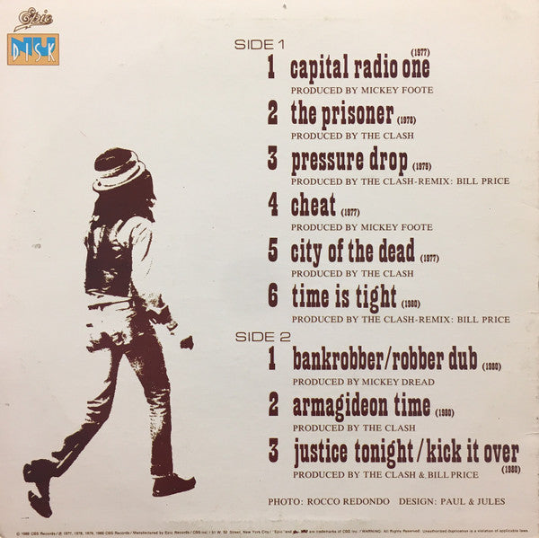 Clash, The : Black Market Clash (10",33 ⅓ RPM,EP,Compilation,Stereo)