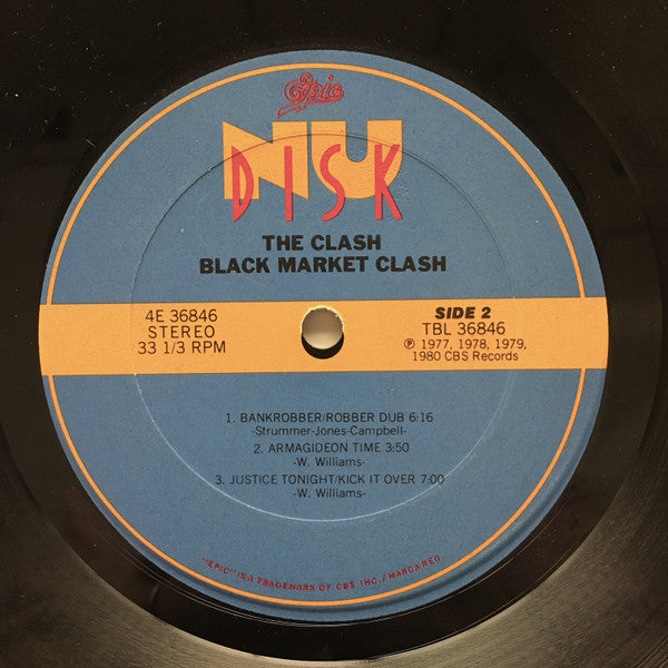 Clash, The : Black Market Clash (10",33 ⅓ RPM,EP,Compilation,Stereo)