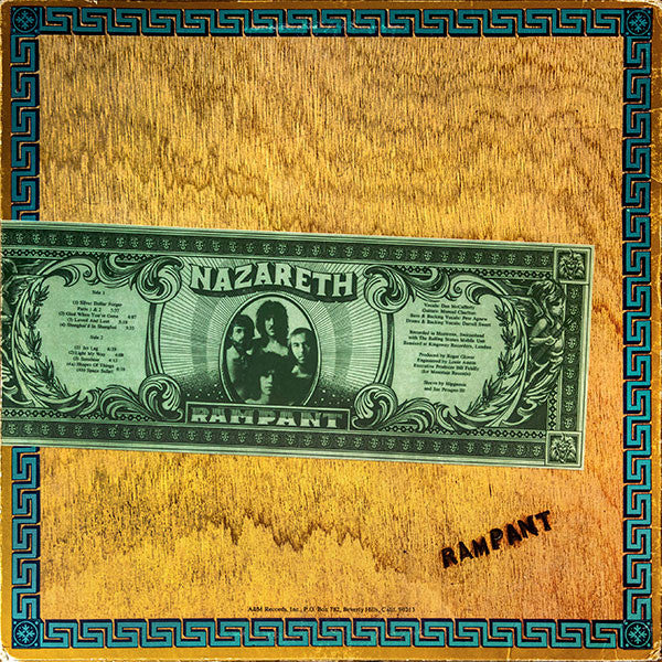 Nazareth (2) : Rampant (LP,Album,Stereo)