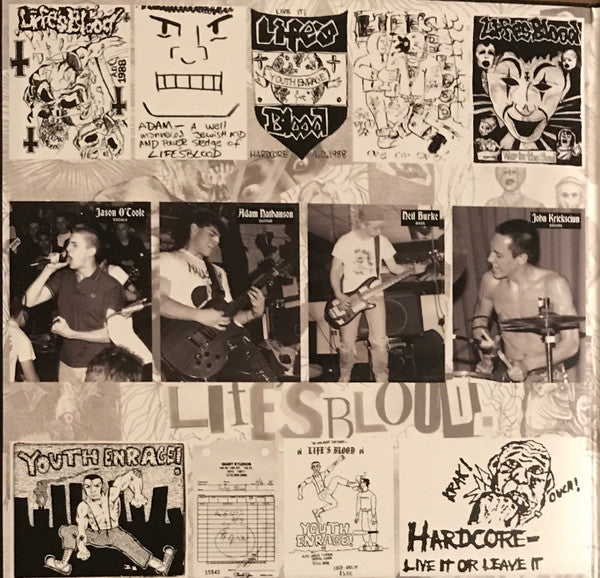 Life's Blood : Hardcore A.D. 1988 (LP,Compilation)