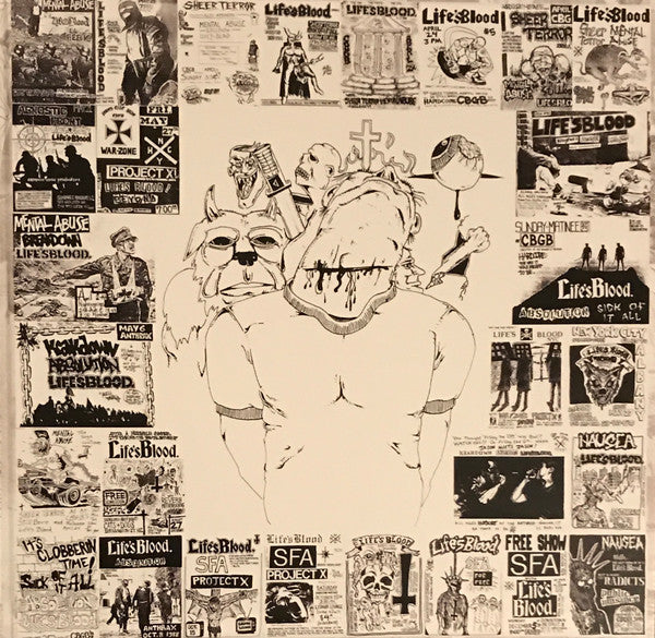 Life's Blood : Hardcore A.D. 1988 (LP,Compilation)