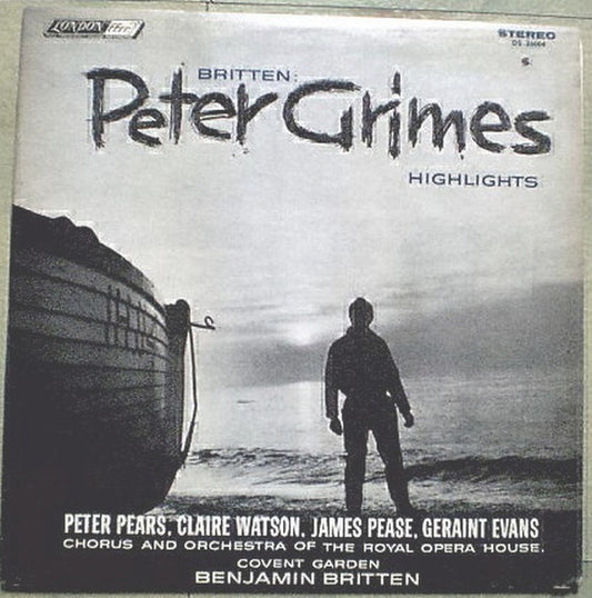 Benjamin Britten : Peter Grimes - Highlights (LP,Album,Stereo)