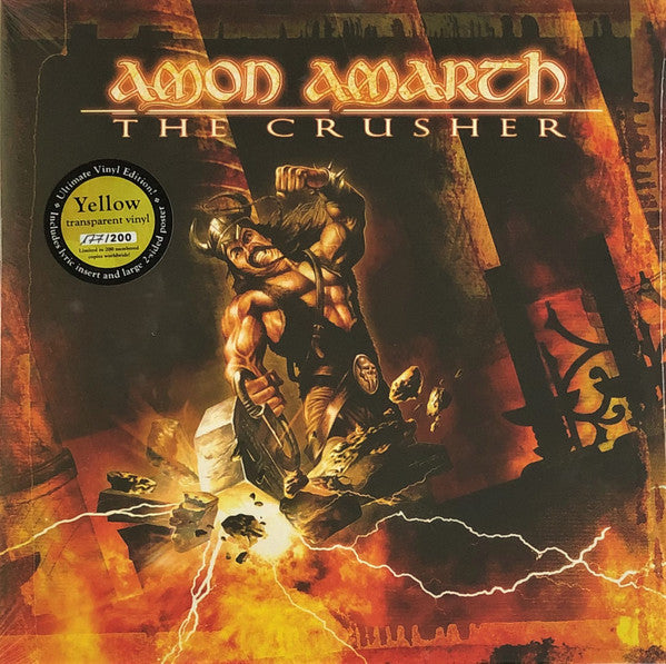 Amon Amarth : The Crusher (LP,Album,Limited Edition,Numbered,Reissue,Remastered)