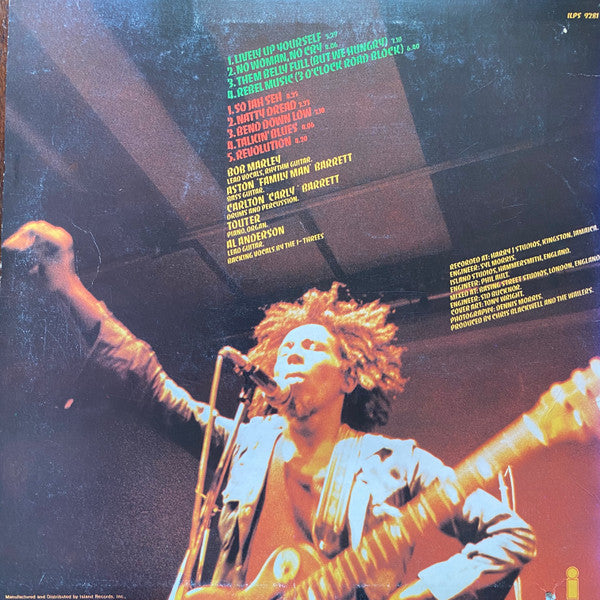 Bob Marley & The Wailers : Natty Dread (LP,Album)