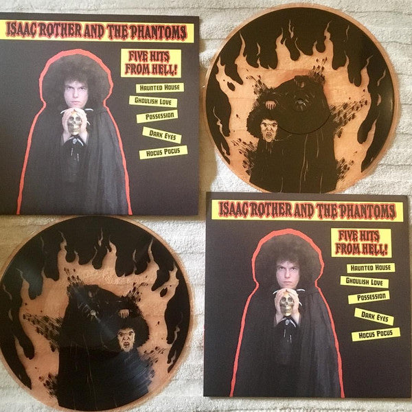 Isaac Rother & The Phantoms : Five Hits From Hell!  (12",33 ⅓ RPM,Single Sided,EP,Limited Edition)
