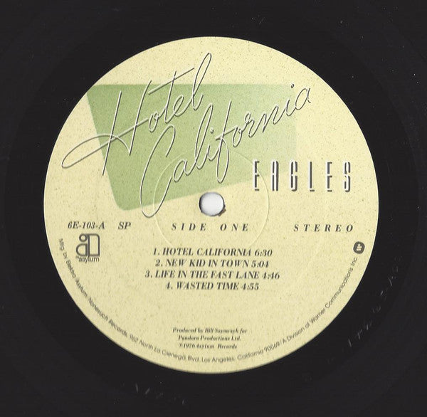 Eagles : Hotel California (LP,Album,Reissue)