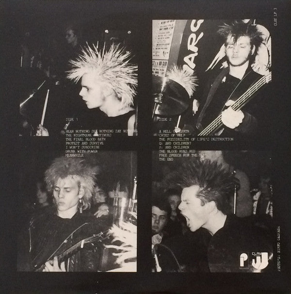 Discharge : Hear Nothing See Nothing Say Nothing (LP,Album,Repress)