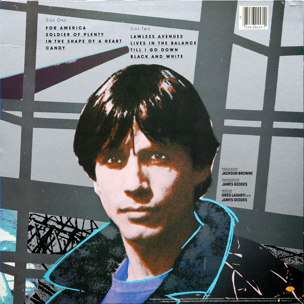 Jackson Browne : Lives In The Balance (LP,Album)
