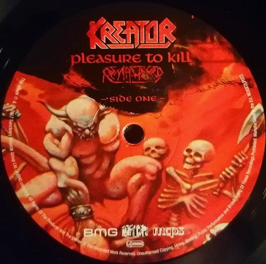 Kreator : Pleasure To Kill (LP,Album,Reissue,Remastered)