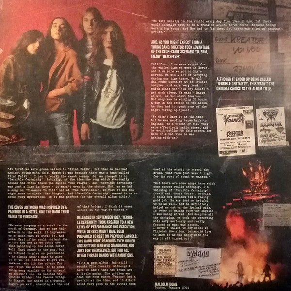 Kreator : Terrible Certainty (LP,Album,Reissue,Remastered)