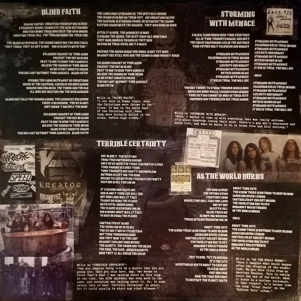 Kreator : Terrible Certainty (LP,Album,Reissue,Remastered)
