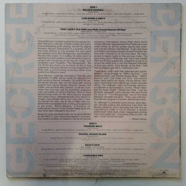 George Benson : Blue Benson (LP,Compilation,Reissue,Stereo)