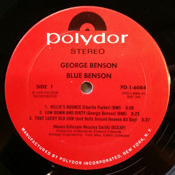 George Benson : Blue Benson (LP,Compilation,Reissue,Stereo)