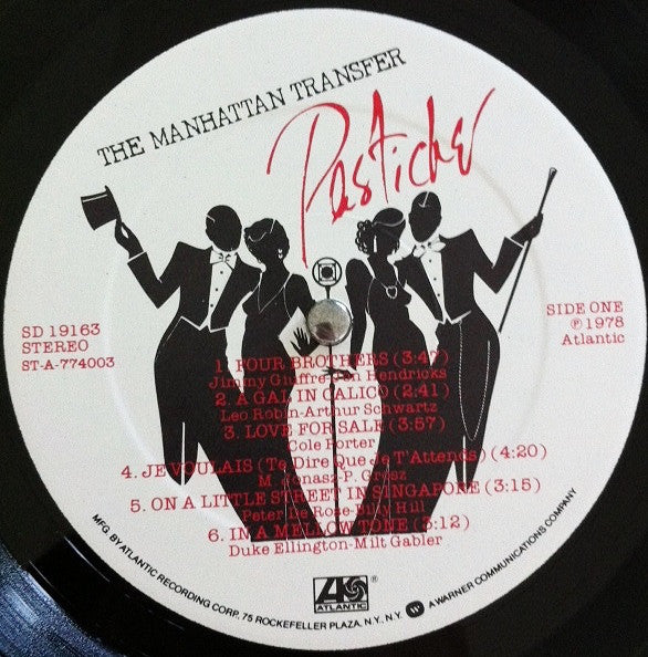 Manhattan Transfer, The : Pastiche (LP,Album,Stereo)