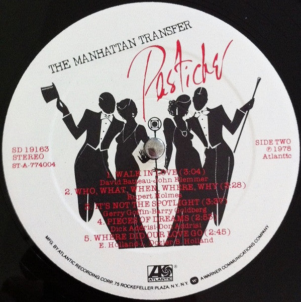 Manhattan Transfer, The : Pastiche (LP,Album,Stereo)