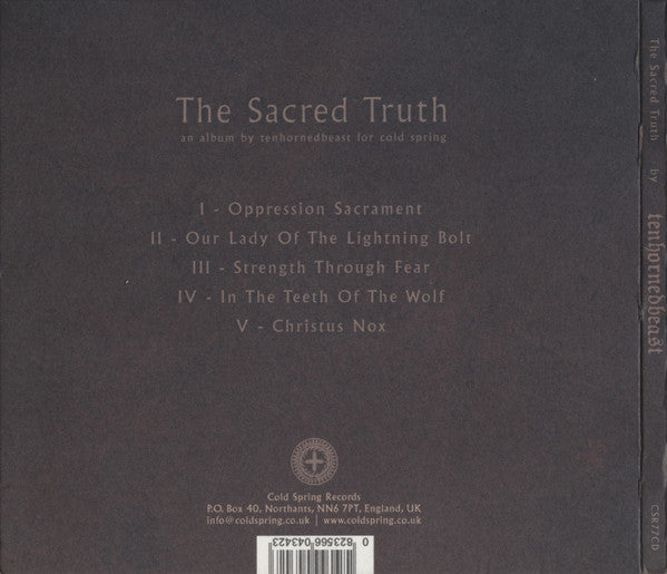 TenHornedBeast : The Sacred Truth (Album)