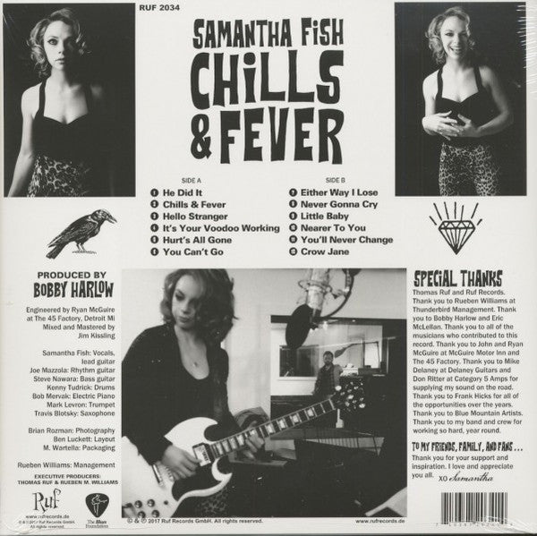 Samantha Fish : Chills & Fever (LP,Album,Misprint)
