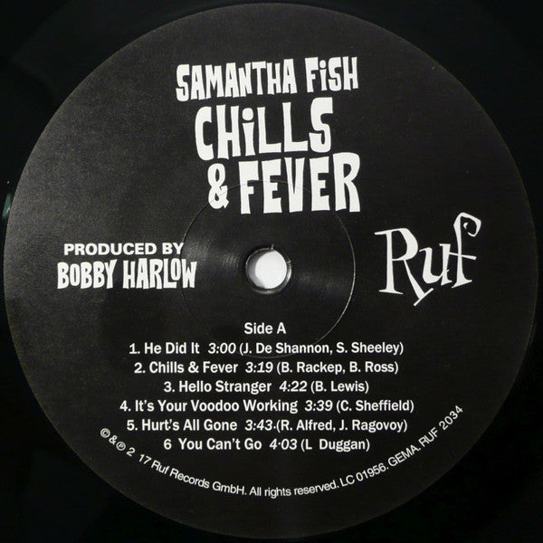 Samantha Fish : Chills & Fever (LP,Album,Misprint)