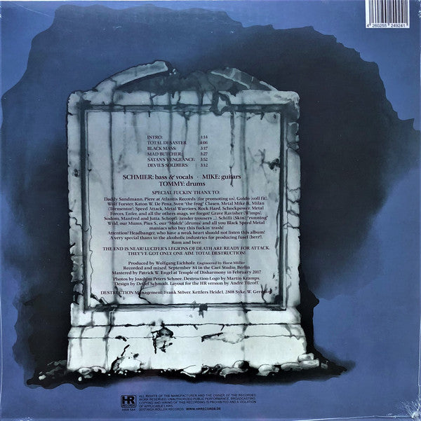 Destruction : Sentence Of Death (12",45 RPM,Mini-Album,Limited Edition,Reissue,Remastered)