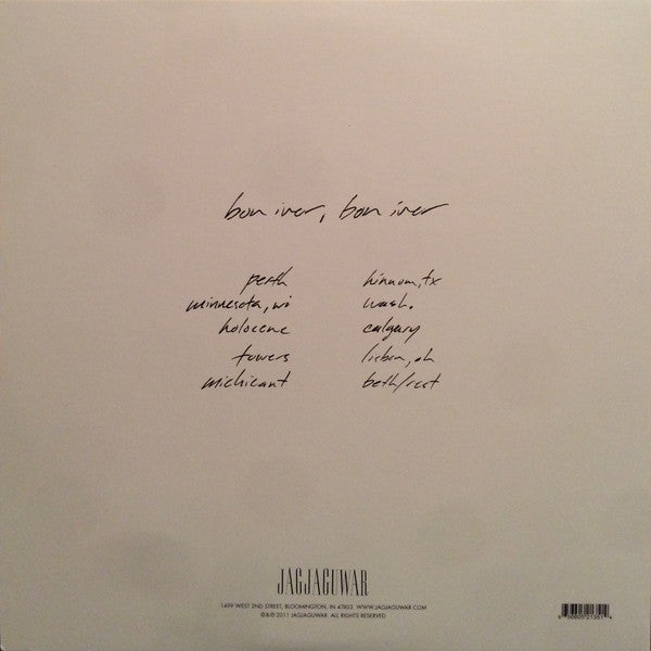 Bon Iver : Bon Iver, Bon Iver (LP,Album,Reissue)