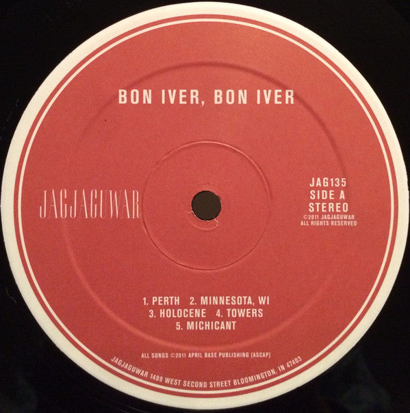 Bon Iver : Bon Iver, Bon Iver (LP,Album,Reissue)
