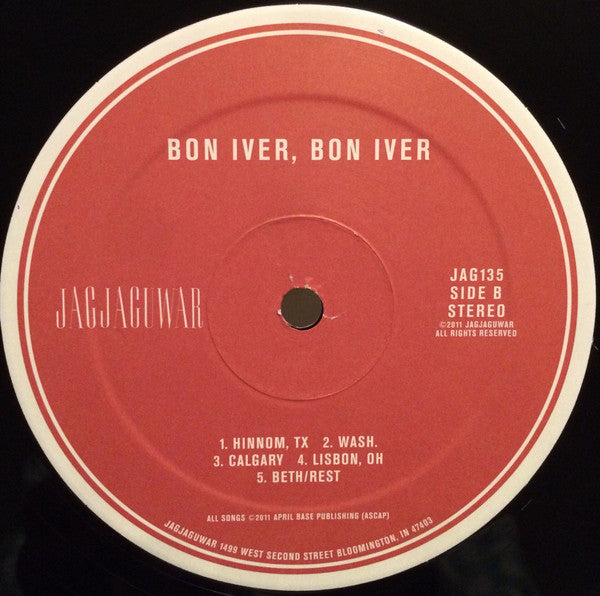 Bon Iver : Bon Iver, Bon Iver (LP,Album,Reissue)