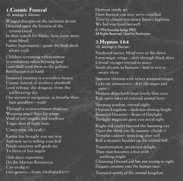 Cathedral : Cosmic Requiem (EP,Limited Edition)