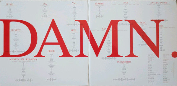 Kendrick Lamar : Damn. (LP,Album,Limited Edition)