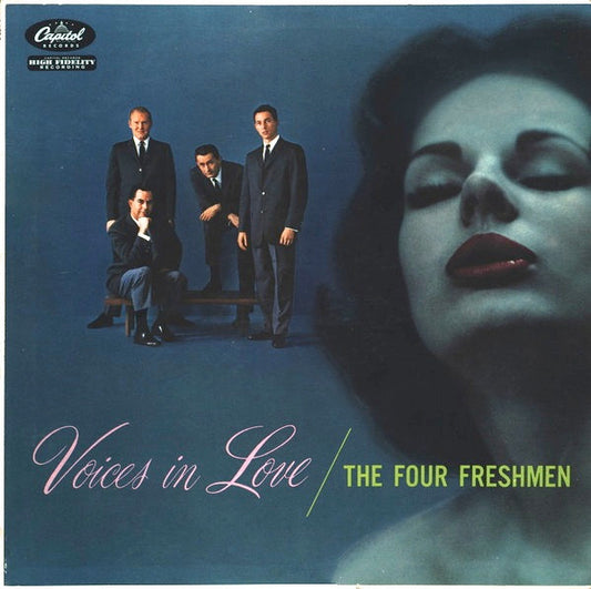 Four Freshmen, The : Voices In Love (LP,Album,Mono)
