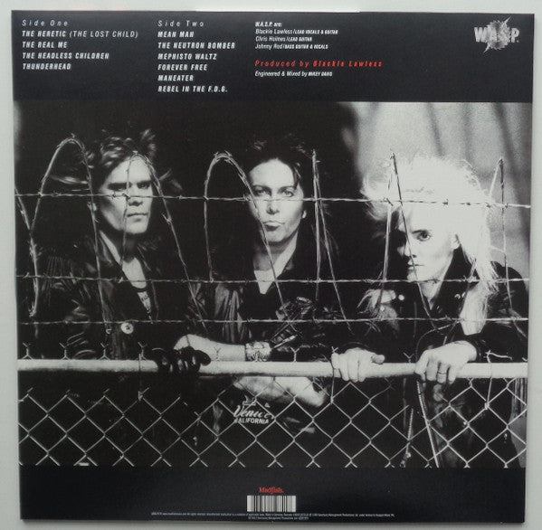 W.A.S.P. : The Headless Children (LP,Album,Reissue)