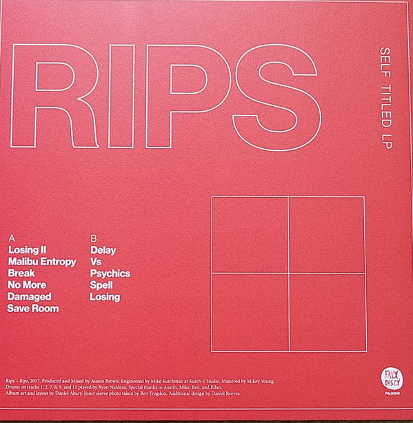 Rips (2) : Rips (LP,Album)