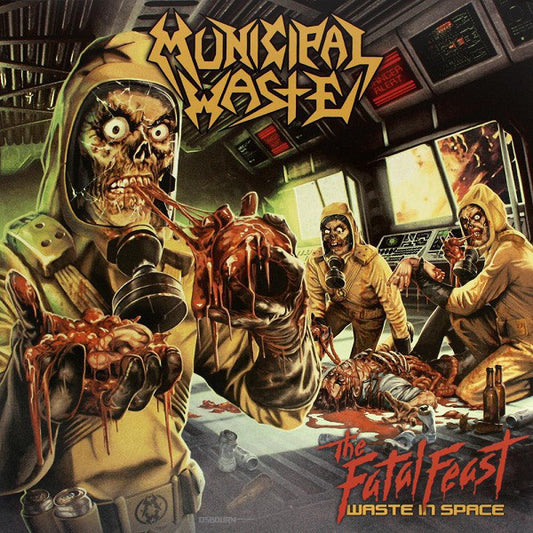 Municipal Waste : The Fatal Feast (Waste In Space) (LP,Album,Limited Edition,Reissue)