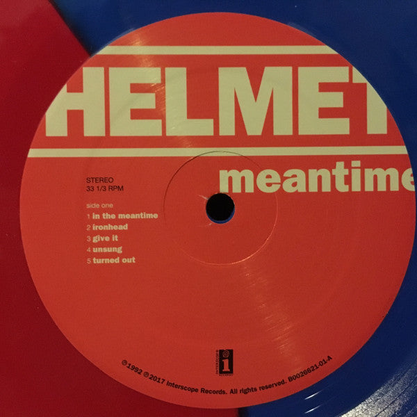 Helmet (2) : Meantime (LP,Limited Edition,Reissue)