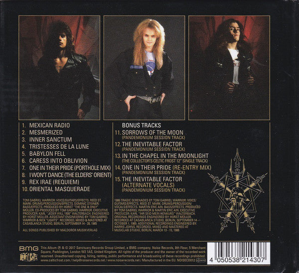 Celtic Frost : Into The Pandemonium (Album,Reissue,Remastered)