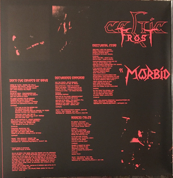 Celtic Frost : Morbid Tales (LP,Album,Reissue)