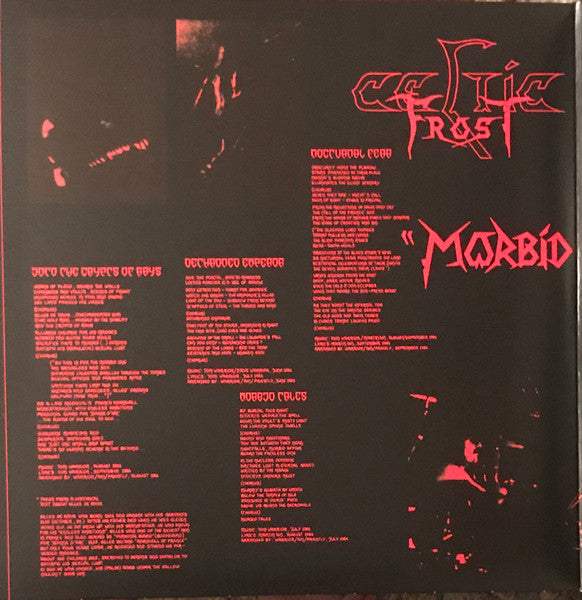 Celtic Frost : Morbid Tales (LP,Album)