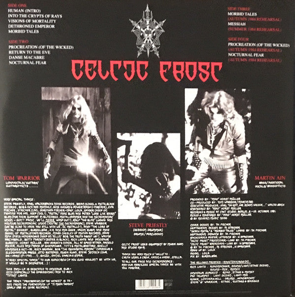 Celtic Frost : Morbid Tales (LP,Album,Reissue)
