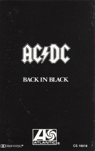 AC/DC : Back In Black (Album)