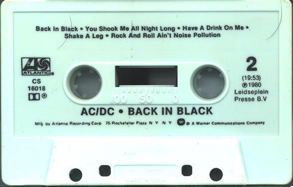 AC/DC : Back In Black (Album)