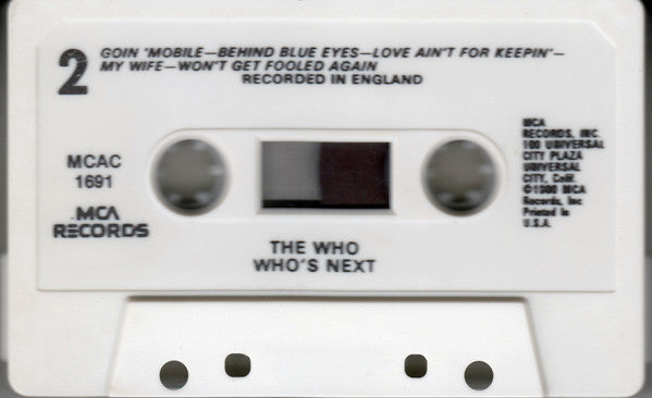 Who, The : Who's Next (Album)