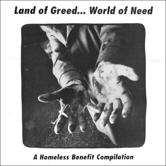 Various : Land Of Greed... World Of Need (LP,Compilation)