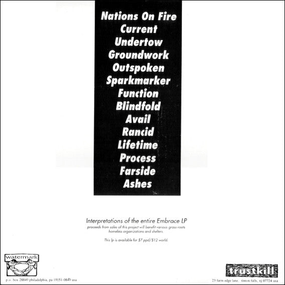 Various : Land Of Greed... World Of Need (LP,Compilation)