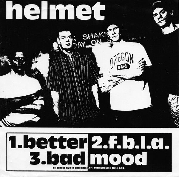 Helmet (2) : Electric Funeral (7",45 RPM,Unofficial Release,White Label)
