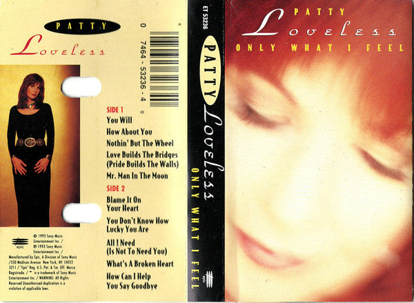 Patty Loveless : Only What I Feel (Album)