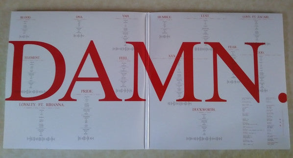 Kendrick Lamar : Damn. (LP,Album)