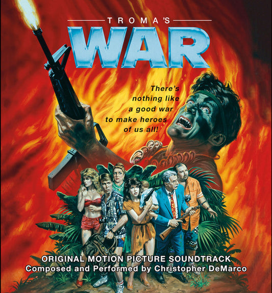 Chris DeMarco (2) : Troma's War (Original Motion Picture Soundtrack) (LP,Album,Limited Edition,Remastered,Stereo)